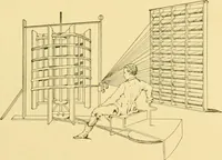 An illustration from Cyclopedia of textile work : a general reference library on cotton, woollen and worsted yarn manufacture, weaving, designing, chemistry and dyeing, finishing, knitting, and allied subjects (1907)