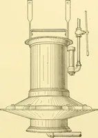 An illustration from Cyclopedia of textile work : a general reference library on cotton, woollen and worsted yarn manufacture, weaving, designing, chemistry and dyeing, finishing, knitting, and allied subjects (1907)