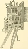 An illustration from Cyclopedia of textile work : a general reference library on cotton, woollen and worsted yarn manufacture, weaving, designing, chemistry and dyeing, finishing, knitting, and allied subjects (1907)