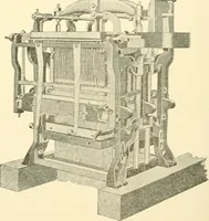 An illustration from Cyclopedia of textile work : a general reference library on cotton, woollen and worsted yarn manufacture, weaving, designing, chemistry and dyeing, finishing, knitting, and allied subjects (1907)