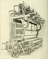 An illustration from Cyclopedia of textile work : a general reference library on cotton, woollen and worsted yarn manufacture, weaving, designing, chemistry and dyeing, finishing, knitting, and allied subjects (1907)