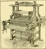 An illustration from Cyclopedia of textile work : a general reference library on cotton, woollen and worsted yarn manufacture, weaving, designing, chemistry and dyeing, finishing, knitting, and allied subjects (1907)