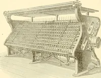 An illustration from Cyclopedia of textile work : a general reference library on cotton, woollen and worsted yarn manufacture, weaving, designing, chemistry and dyeing, finishing, knitting, and allied subjects (1907)