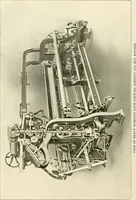 An illustration from Cyclopedia of textile work : a general reference library on cotton, woollen and worsted yarn manufacture, weaving, designing, chemistry and dyeing, finishing, knitting, and allied subjects (1907)