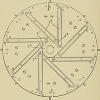 An illustration from Cyclopedia of textile work : a general reference library on cotton, woolen and worsted yarn manufacture, weaving, designing, chemistry and dyeing, finishing, knitting, and allied subjects (1911)