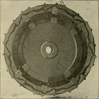 An illustration from Cyclopedia of textile work : a general reference library on cotton, woolen and worsted yarn manufacture, weaving, designing, chemistry and dyeing, finishing, knitting, and allied subjects (1911)