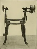 An illustration from Cyclopedia of textile work : a general reference library on cotton, woolen and worsted yarn manufacture, weaving, designing, chemistry and dyeing, finishing, knitting, and allied subjects (1911)