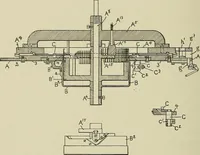 An illustration from Cyclopedia of textile work : a general reference library on cotton, woolen and worsted yarn manufacture, weaving, designing, chemistry and dyeing, finishing, knitting, and allied subjects (1911)
