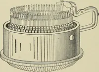 An illustration from Cyclopedia of textile work : a general reference library on cotton, woolen and worsted yarn manufacture, weaving, designing, chemistry and dyeing, finishing, knitting, and allied subjects (1911)