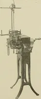 An illustration from Cyclopedia of textile work : a general reference library on cotton, woolen and worsted yarn manufacture, weaving, designing, chemistry and dyeing, finishing, knitting, and allied subjects (1911)