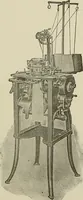 An illustration from Cyclopedia of textile work : a general reference library on cotton, woolen and worsted yarn manufacture, weaving, designing, chemistry and dyeing, finishing, knitting, and allied subjects (1911)