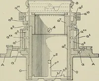 An illustration from Cyclopedia of textile work : a general reference library on cotton, woolen and worsted yarn manufacture, weaving, designing, chemistry and dyeing, finishing, knitting, and allied subjects (1911)
