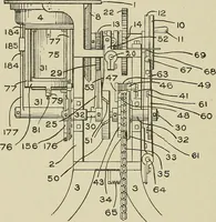 An illustration from Cyclopedia of textile work : a general reference library on cotton, woolen and worsted yarn manufacture, weaving, designing, chemistry and dyeing, finishing, knitting, and allied subjects (1911)
