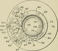 An illustration from Cyclopedia of textile work : a general reference library on cotton, woolen and worsted yarn manufacture, weaving, designing, chemistry and dyeing, finishing, knitting, and allied subjects (1911)