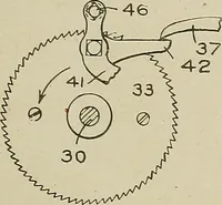 An illustration from Cyclopedia of textile work : a general reference library on cotton, woolen and worsted yarn manufacture, weaving, designing, chemistry and dyeing, finishing, knitting, and allied subjects (1911)