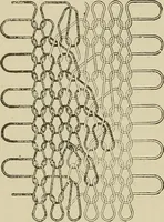 An illustration from Cyclopedia of textile work : a general reference library on cotton, woolen and worsted yarn manufacture, weaving, designing, chemistry and dyeing, finishing, knitting, and allied subjects (1911)