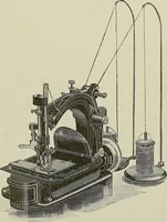 An illustration from Cyclopedia of textile work : a general reference library on cotton, woolen and worsted yarn manufacture, weaving, designing, chemistry and dyeing, finishing, knitting, and allied subjects (1911)