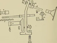 An illustration from Cyclopedia of textile work : a general reference library on cotton, woolen and worsted yarn manufacture, weaving, designing, chemistry and dyeing, finishing, knitting, and allied subjects (1911)