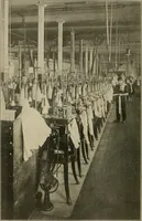 An illustration from Cyclopedia of textile work : a general reference library on cotton, woolen and worsted yarn manufacture, weaving, designing, chemistry and dyeing, finishing, knitting, and allied subjects (1911)