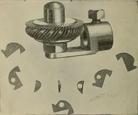 An illustration from Cyclopedia of textile work : a general reference library on cotton, woolen and worsted yarn manufacture, weaving, designing, chemistry and dyeing, finishing, knitting, and allied subjects (1911)