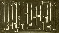 Picture 67 of 257 from Cyclopedia of textile work : a general reference library on cotton, woollen and worsted yarn manufacture, weaving, designing, chemistry and dyeing, finishing, knitting, and allied subjects (1907), leaf 110
