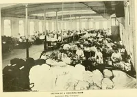 Picture 142 of 257 from Cyclopedia of textile work : a general reference library on cotton, woollen and worsted yarn manufacture, weaving, designing, chemistry and dyeing, finishing, knitting, and allied subjects (1907), leaf 208