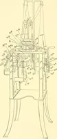 Picture 178 of 257 from Cyclopedia of textile work : a general reference library on cotton, woollen and worsted yarn manufacture, weaving, designing, chemistry and dyeing, finishing, knitting, and allied subjects (1907), leaf 256
