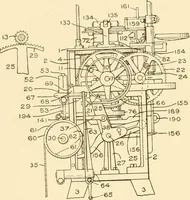 Picture 195 of 257 from Cyclopedia of textile work : a general reference library on cotton, woollen and worsted yarn manufacture, weaving, designing, chemistry and dyeing, finishing, knitting, and allied subjects (1907), leaf 283