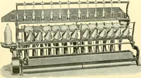 An illustration from Cyclopedia of textile work : a general reference library on cotton, woollen and worsted yarn manufacture, weaving, designing, chemistry and dyeing, finishing, knitting, and allied subjects (1907)