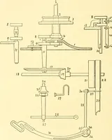 Picture 25 of 257 from Cyclopedia of textile work : a general reference library on cotton, woollen and worsted yarn manufacture, weaving, designing, chemistry and dyeing, finishing, knitting, and allied subjects (1907), leaf 54