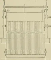An illustration from Cyclopedia of textile work : a general reference library on cotton, woolen and worsted yarn manufacture, weaving, designing, chemistry and dyeing, finishing, knitting, and allied subjects (1911)