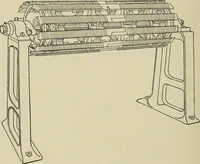 An illustration from Cyclopedia of textile work : a general reference library on cotton, woolen and worsted yarn manufacture, weaving, designing, chemistry and dyeing, finishing, knitting, and allied subjects (1911)
