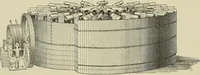 An illustration from Cyclopedia of textile work : a general reference library on cotton, woolen and worsted yarn manufacture, weaving, designing, chemistry and dyeing, finishing, knitting, and allied subjects (1911)