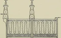 An illustration from Cyclopedia of textile work : a general reference library on cotton, woolen and worsted yarn manufacture, weaving, designing, chemistry and dyeing, finishing, knitting, and allied subjects (1911)