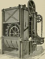 An illustration from Cyclopedia of textile work : a general reference library on cotton, woolen and worsted yarn manufacture, weaving, designing, chemistry and dyeing, finishing, knitting, and allied subjects (1911)