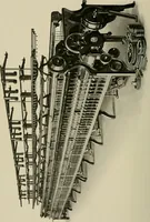 An illustration from Cyclopedia of textile work : a general reference library on cotton, woolen and worsted yarn manufacture, weaving, designing, chemistry and dyeing, finishing, knitting, and allied subjects (1911)