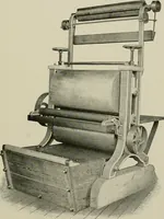 An illustration from Cyclopedia of textile work : a general reference library on cotton, woolen and worsted yarn manufacture, weaving, designing, chemistry and dyeing, finishing, knitting, and allied subjects (1911)