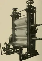 An illustration from Cyclopedia of textile work : a general reference library on cotton, woolen and worsted yarn manufacture, weaving, designing, chemistry and dyeing, finishing, knitting, and allied subjects (1911)