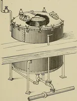 An illustration from Cyclopedia of textile work : a general reference library on cotton, woolen and worsted yarn manufacture, weaving, designing, chemistry and dyeing, finishing, knitting, and allied subjects (1911)