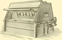 An illustration from Cyclopedia of textile work : a general reference library on cotton, woollen and worsted yarn manufacture, weaving, designing, chemistry and dyeing, finishing, knitting, and allied subjects (1907)