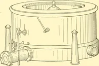An illustration from Cyclopedia of textile work : a general reference library on cotton, woollen and worsted yarn manufacture, weaving, designing, chemistry and dyeing, finishing, knitting, and allied subjects (1907)
