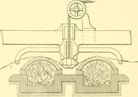 An illustration from Cyclopedia of textile work : a general reference library on cotton, woollen and worsted yarn manufacture, weaving, designing, chemistry and dyeing, finishing, knitting, and allied subjects (1907)