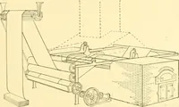 An illustration from Cyclopedia of textile work : a general reference library on cotton, woollen and worsted yarn manufacture, weaving, designing, chemistry and dyeing, finishing, knitting, and allied subjects (1907)