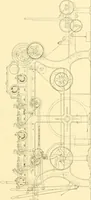An illustration from Cyclopedia of textile work : a general reference library on cotton, woollen and worsted yarn manufacture, weaving, designing, chemistry and dyeing, finishing, knitting, and allied subjects (1907)