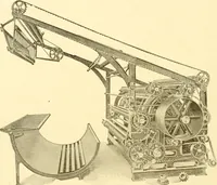 An illustration from Cyclopedia of textile work : a general reference library on cotton, woollen and worsted yarn manufacture, weaving, designing, chemistry and dyeing, finishing, knitting, and allied subjects (1907)
