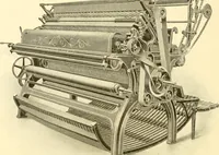 An illustration from Cyclopedia of textile work : a general reference library on cotton, woollen and worsted yarn manufacture, weaving, designing, chemistry and dyeing, finishing, knitting, and allied subjects (1907)