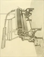 An illustration from Cyclopedia of textile work : a general reference library on cotton, woollen and worsted yarn manufacture, weaving, designing, chemistry and dyeing, finishing, knitting, and allied subjects (1907)