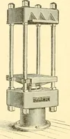 An illustration from Cyclopedia of textile work : a general reference library on cotton, woollen and worsted yarn manufacture, weaving, designing, chemistry and dyeing, finishing, knitting, and allied subjects (1907)
