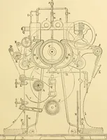 An illustration from Cyclopedia of textile work : a general reference library on cotton, woollen and worsted yarn manufacture, weaving, designing, chemistry and dyeing, finishing, knitting, and allied subjects (1907)