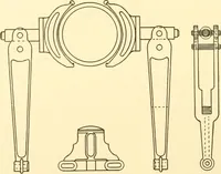 An illustration from Cyclopedia of textile work : a general reference library on cotton, woollen and worsted yarn manufacture, weaving, designing, chemistry and dyeing, finishing, knitting, and allied subjects (1907)